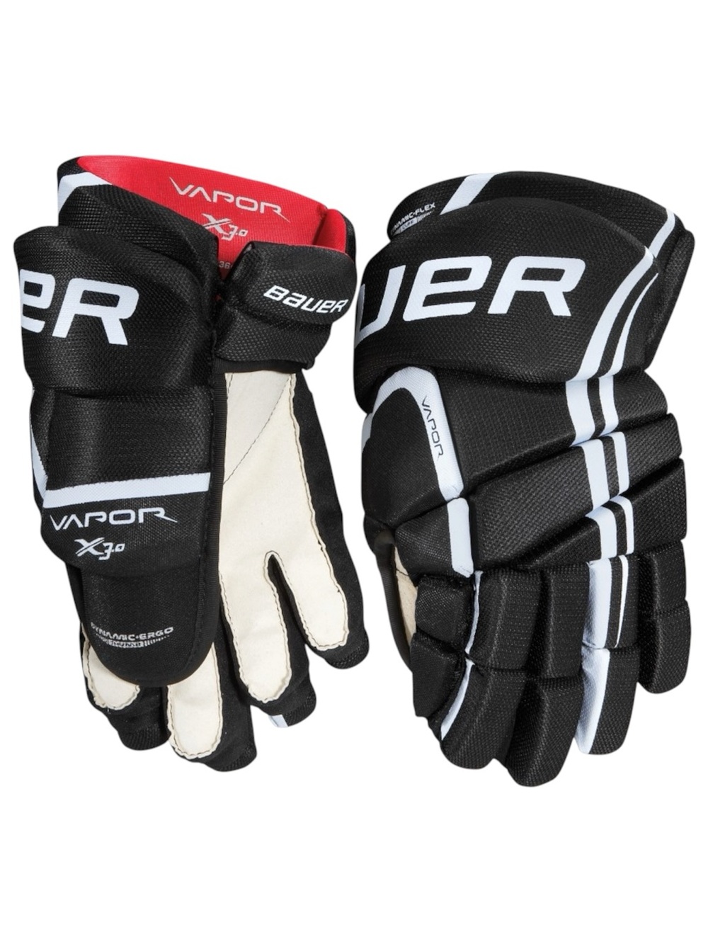 Bauer Vapor 3.0 Sr. Hockey Gloves Back 15.0